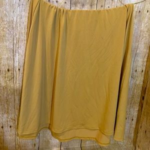 Lularoe Azure Skirt: yellow